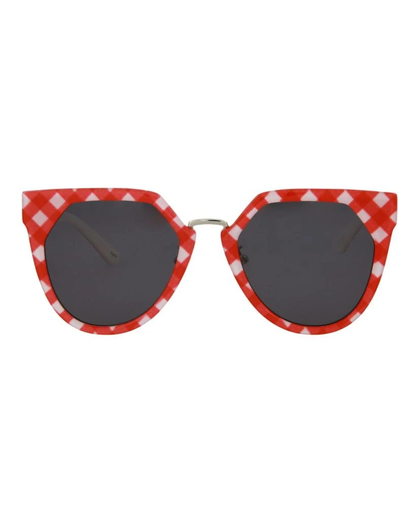 McQ by Alexander McQueen McQ Alexander McQueen Round-Frame Acetate Sunglasses 1