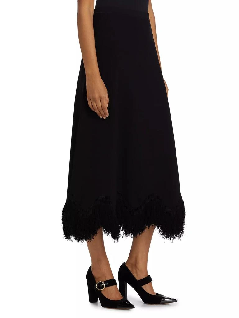 Ulla Johnson Paulina Fringe Knit Maxi-Skirt 4