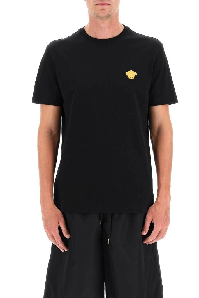 Versace COTTON CREW-NECK T-SHIRT 2