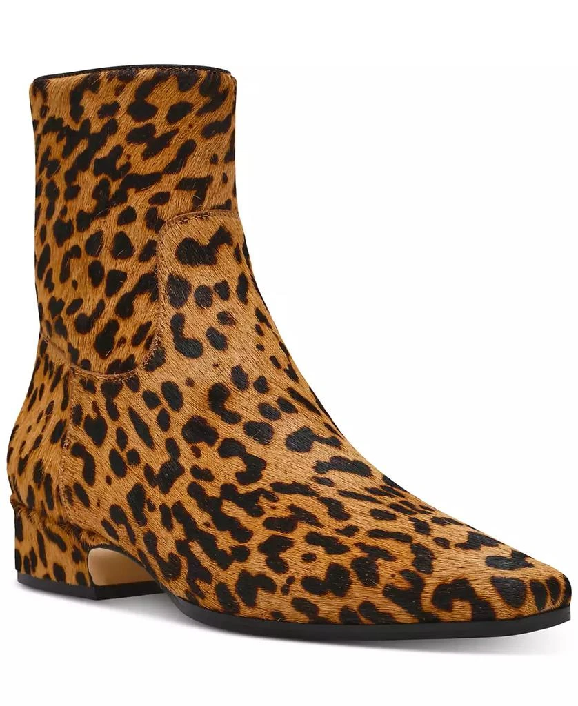 Steve Madden Women's Dusty Leopard Block Heel Booties 1