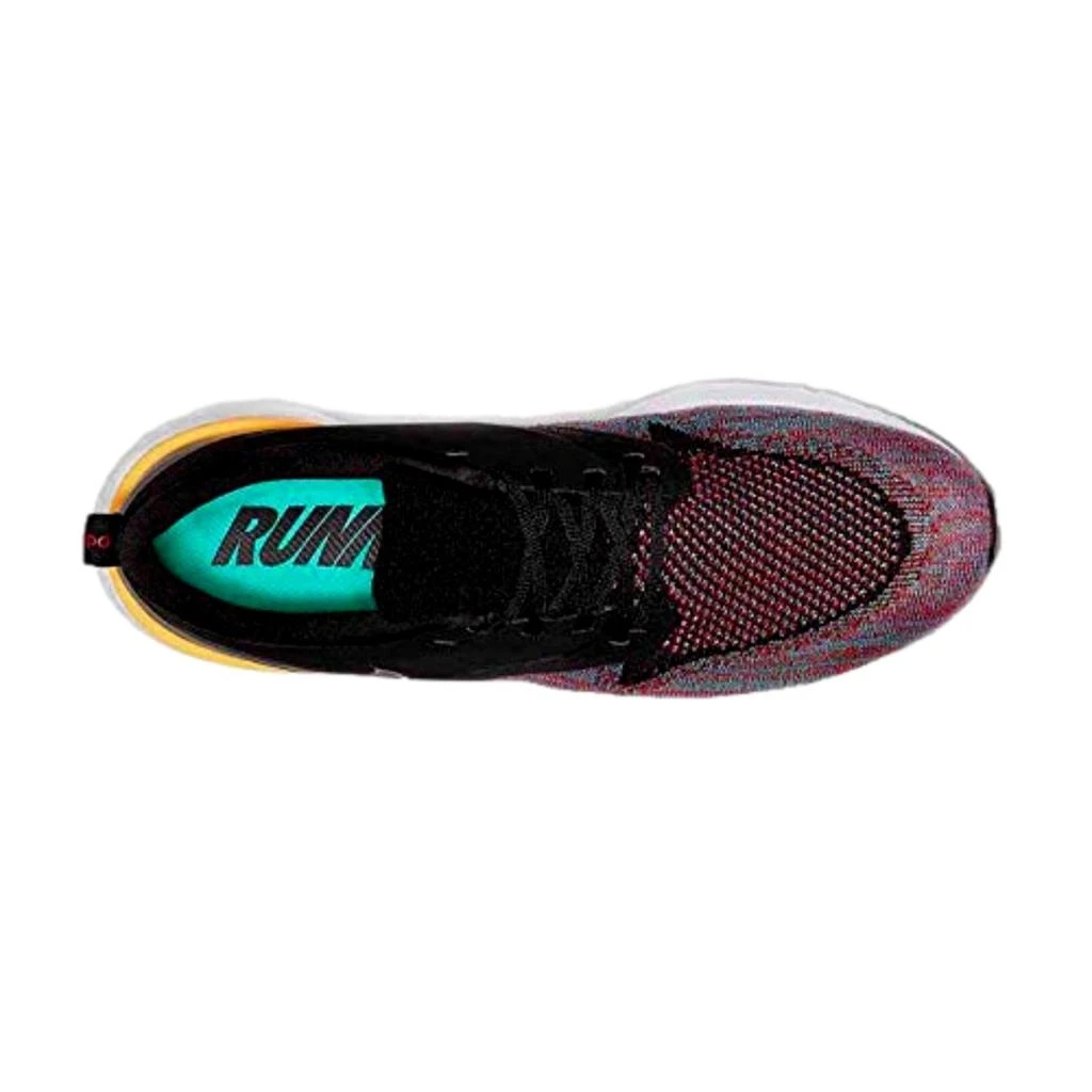 NIKE Odyssey React 2 Flyknit Black/Black-University Red  AH1015-005 Men's 2