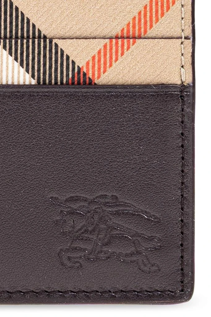 Burberry Burberry Checked Leather Card Holder Wallet 3