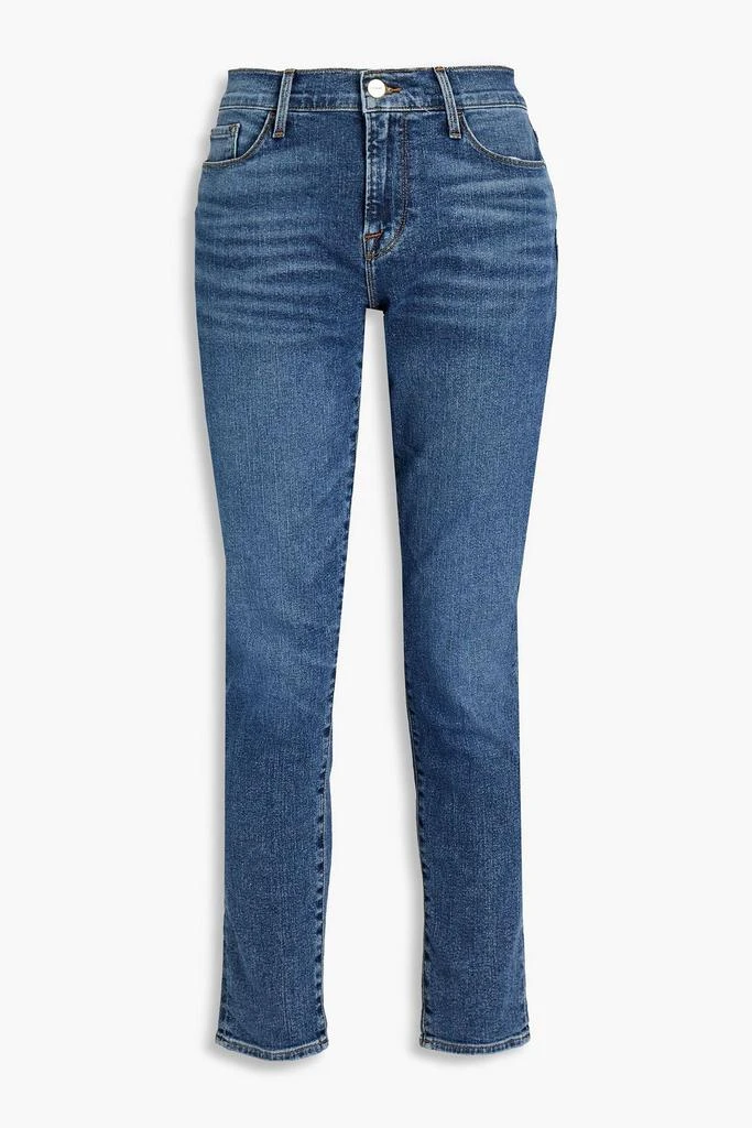 FRAME Le Garcon faded boyfriend jeans 1