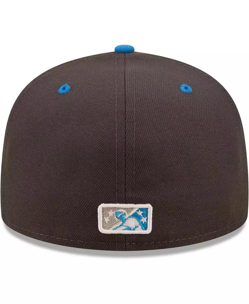 New Era Men's Graphite Reyes de Plata de Las Vegas Copa De La Diversion 59FIFTY Fitted Hat 5
