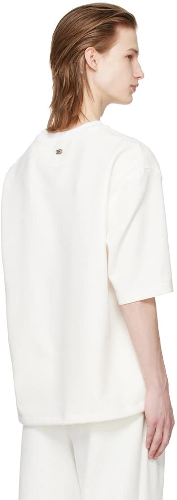 Solid Homme Off-White Drawstring T-Shirt 3