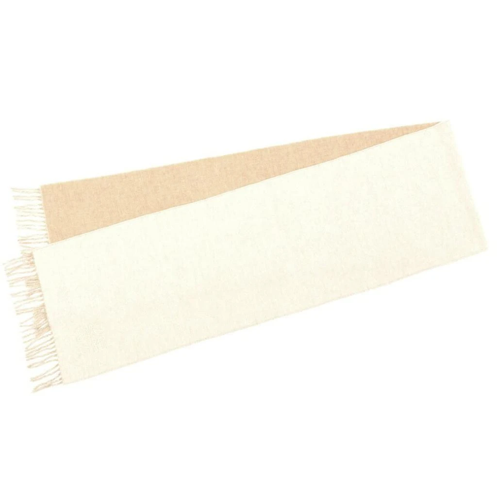 Loewe ivory Wool Cashmere Scarf (Pre-Owned)