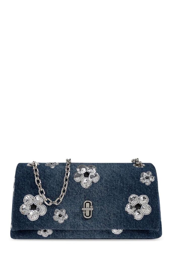 Marc Jacobs The Sequin Daisy Mini Dual Denim Bag - Crossbody