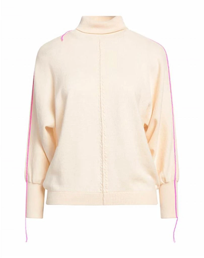 Nude Nude - Piped trim turtle neck 1