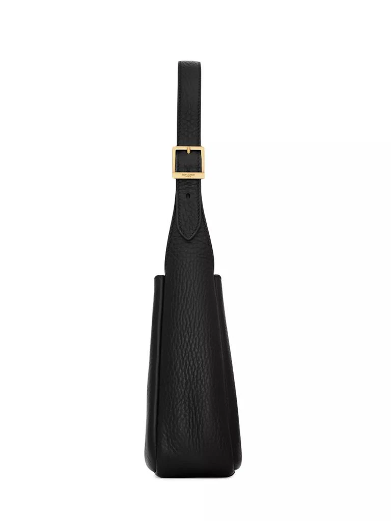Yves Saint Laurent Le 5 à 7 Supple Baby Shoulder Bag in Grained Leather 5