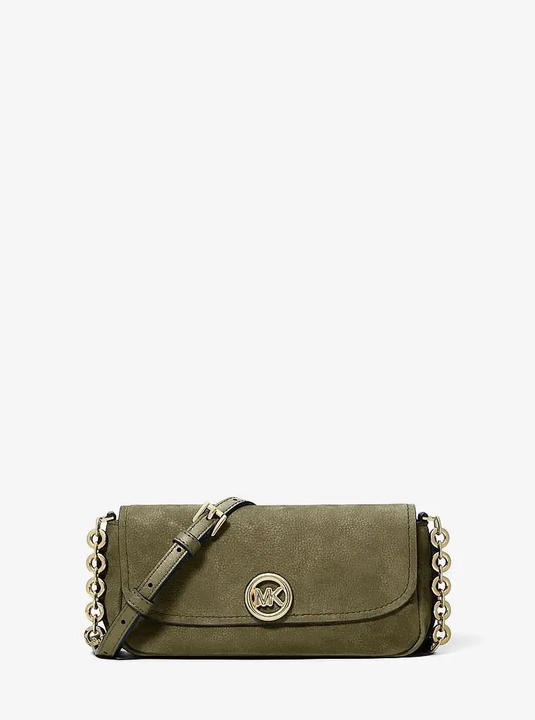 Michael Kors Nolita Small Nubuck Crossbody Bag