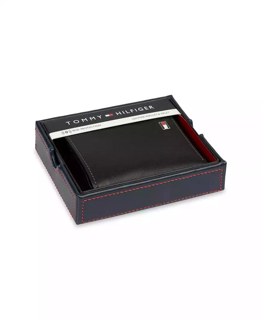 Tommy Hilfiger Men's Hidden Zipper Trifold RFID Wallet 6