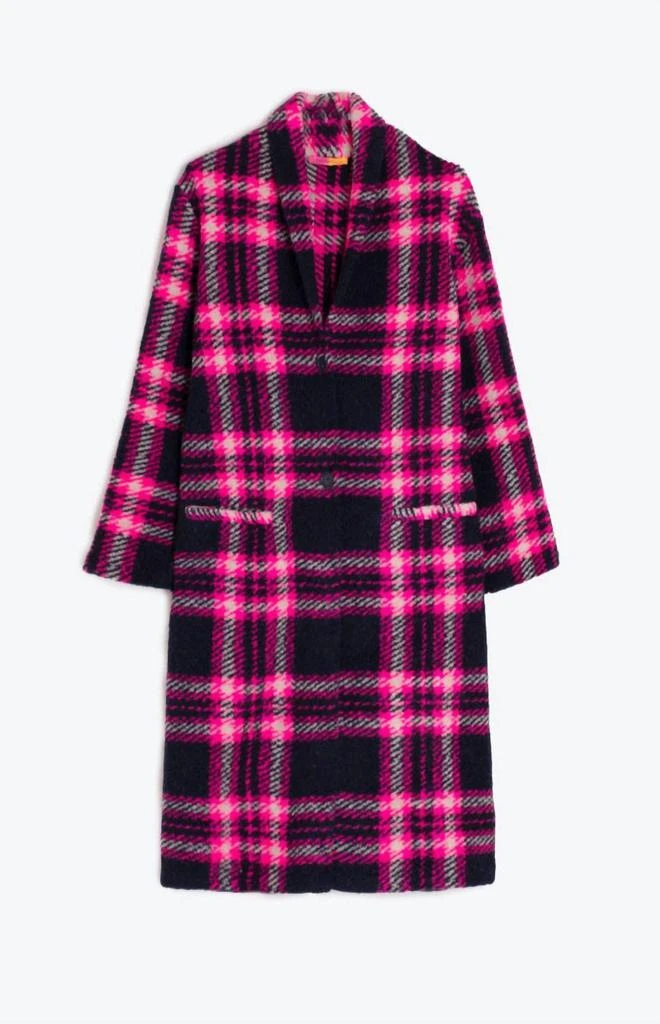 VILAGALLO Vilagallo - Women
s Claudia Plaid Coat