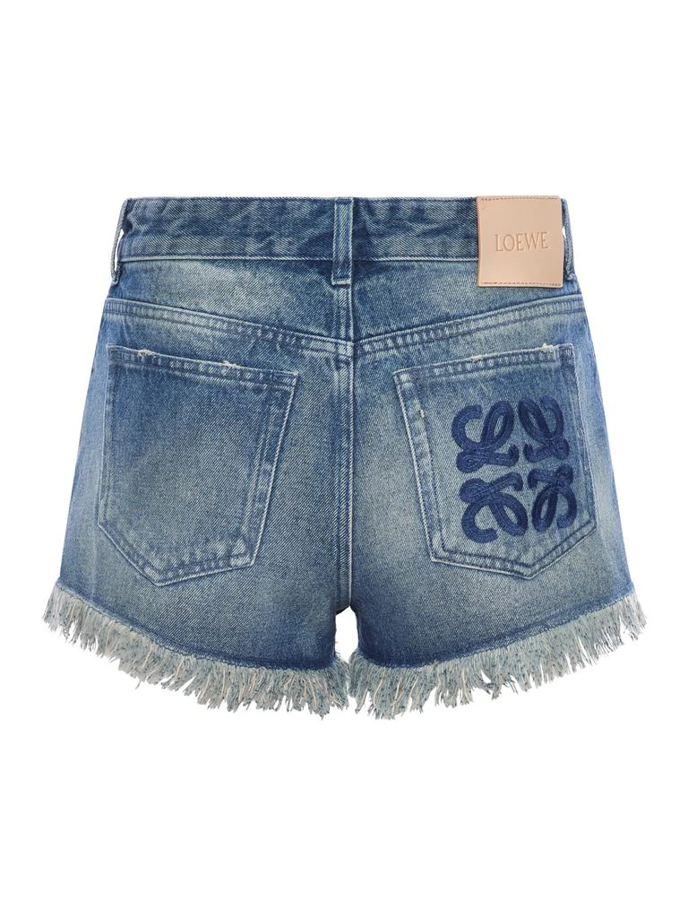 Loewe SHORT ANAGRAM IN DENIM 2