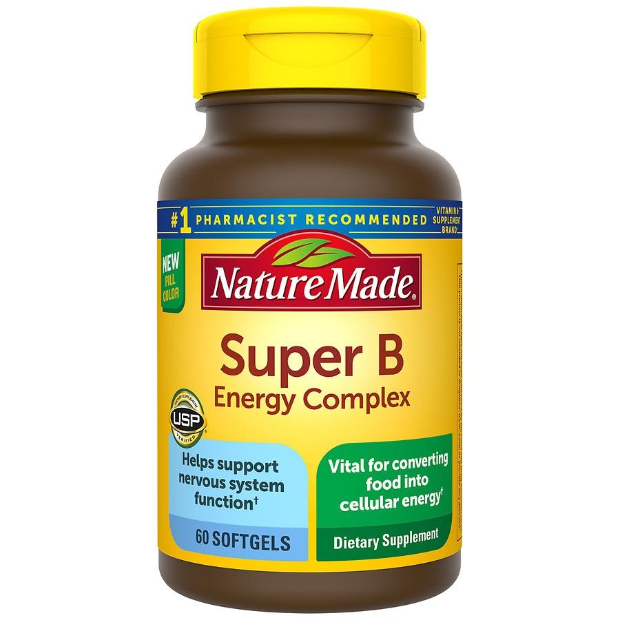 Nature Made Super B Energy Complex Softgels