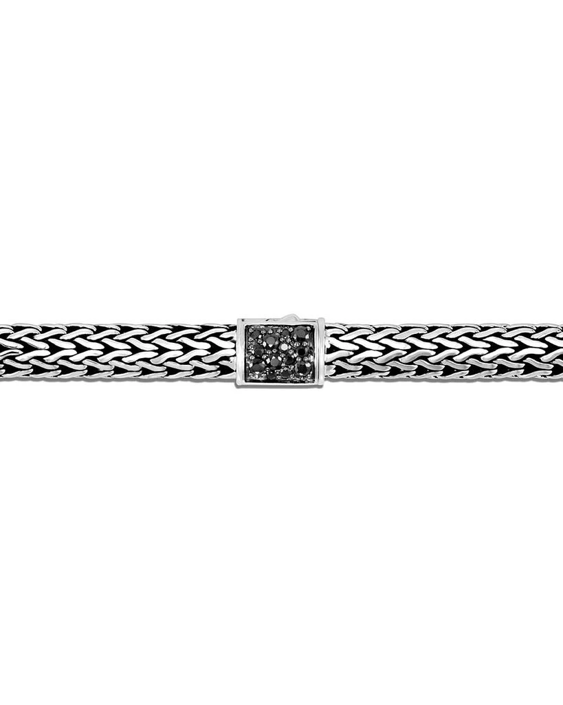 John Hardy Sterling Silver Classic Chain Black 
Blue Sapphire Reversible Bracelet 3
