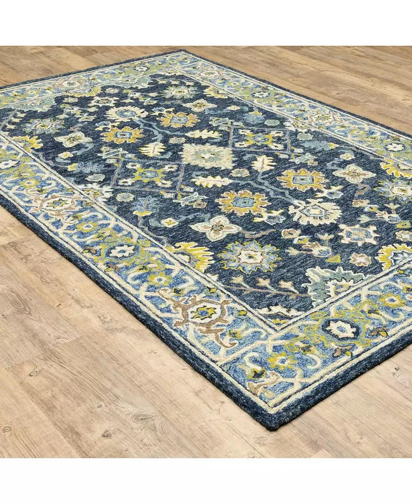 Oriental Weavers Alfresco 28405 Navy 5' x 8' Area Rug 4