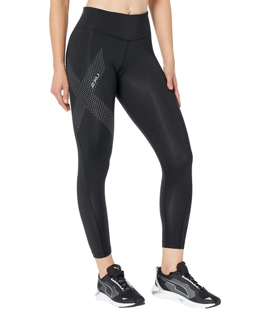 2XU Motion Mid-Rise Compression 7/8 Tights 1