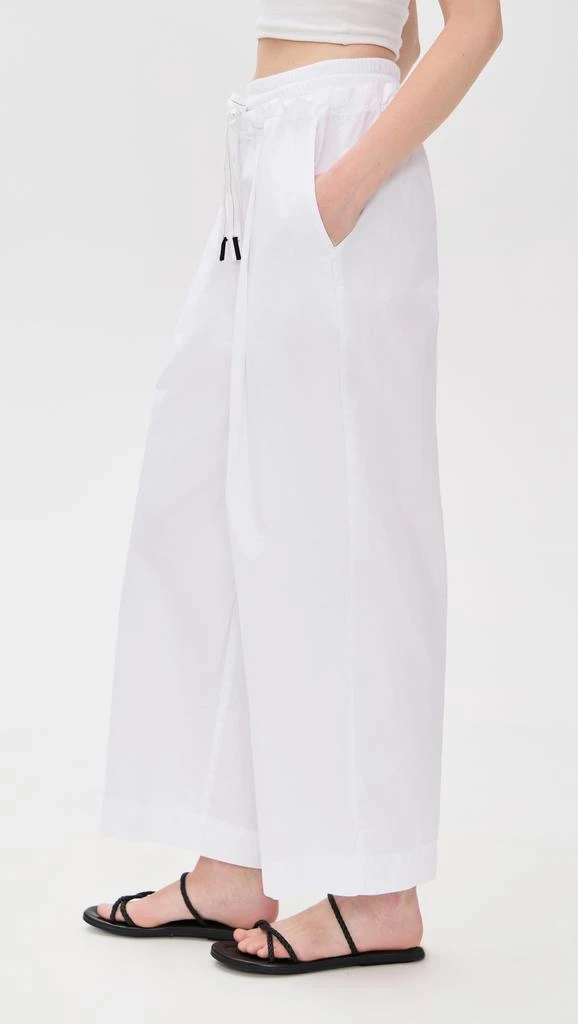 Stateside Fine Poplin Ribbed Waist Drawstring Pants 3