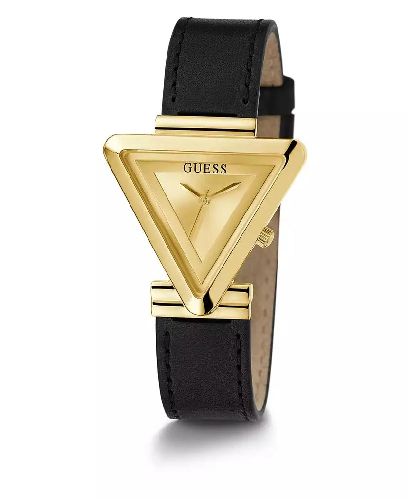 GUESS Women's Analog Black Stainless Steel Watch 34mm 5