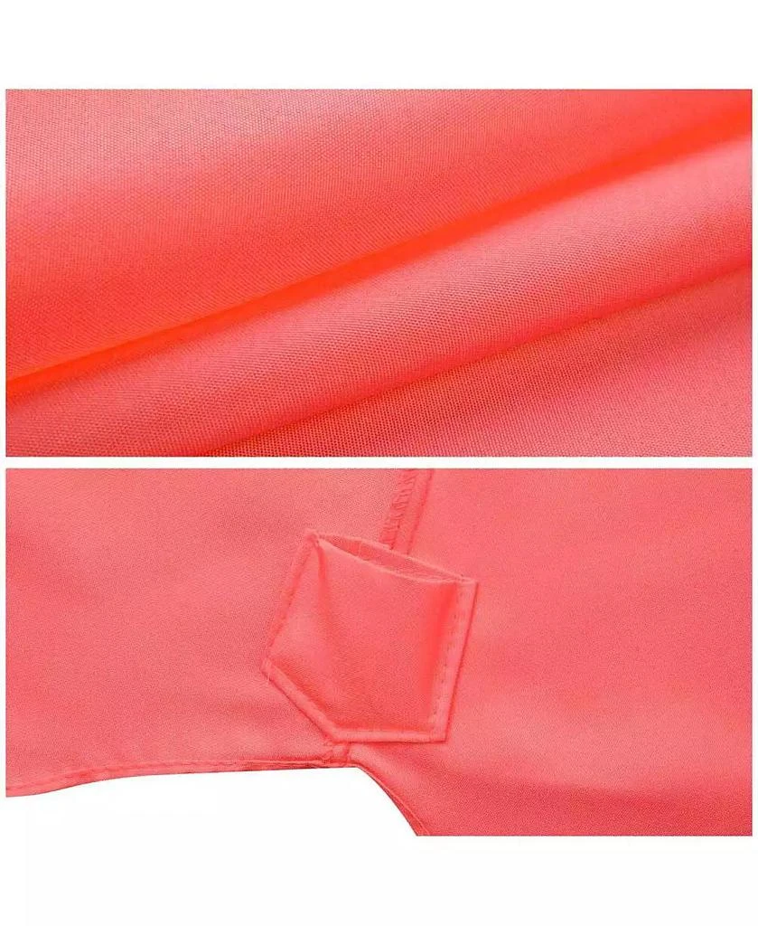 Yescom 10x6ft Universal Replacement Umbrella Canopy with Tippet Top Cover Patio Beach 6