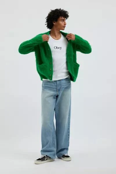 Obey OBEY Patron Fluffy Cardigan 3