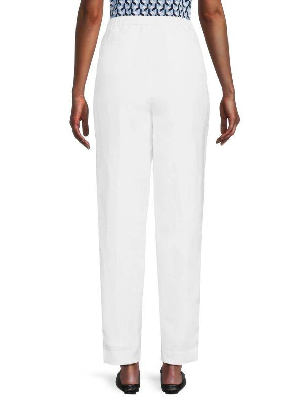 Calvin Klein Drawstring Linen Blend Pants 2