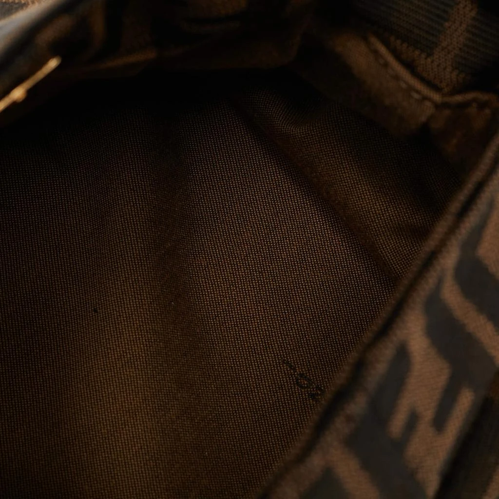 Fendi Fendi Tobacco Zucca Canvas Mini Chef Hobo 7