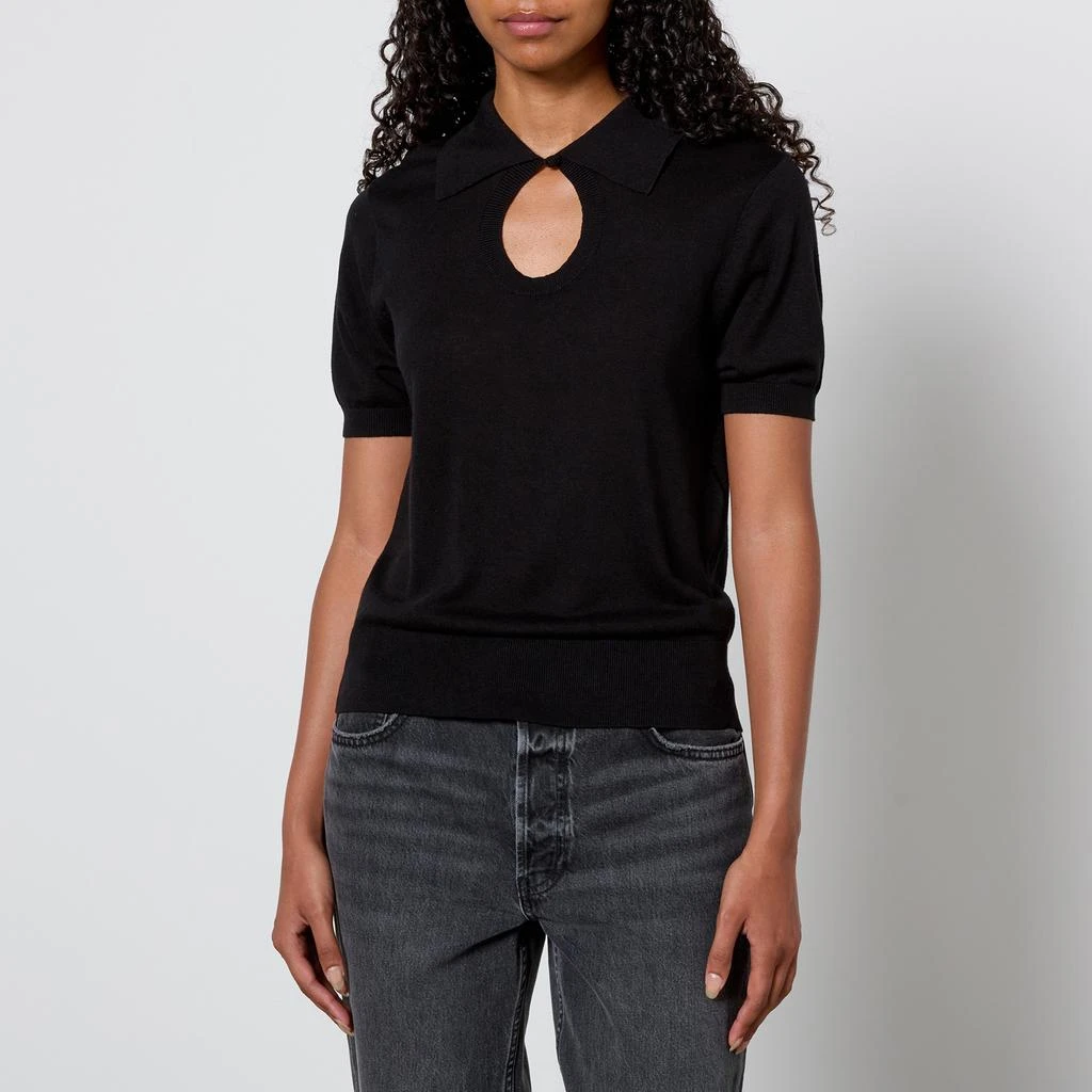 By Malene Birger Talallia Lyocell-Blend Knit Top 1