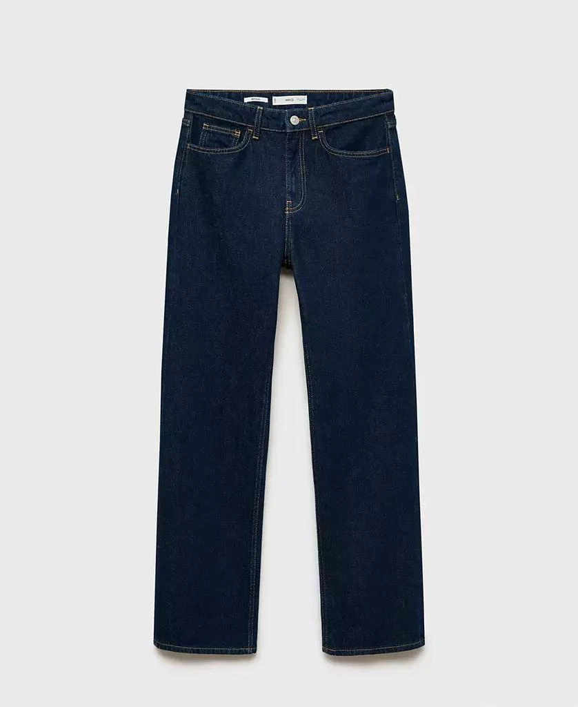 Mango Women's Matilda Medium-Rise Straight-Fit Jeans 1