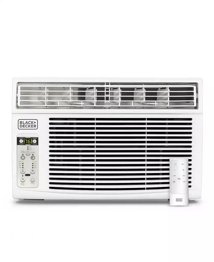Black & Decker BD12WT6 Window Air Conditioner with Remote Control ,12000 BTU, Cools Up to 550 Square Feet, Energy Efficient, White 1