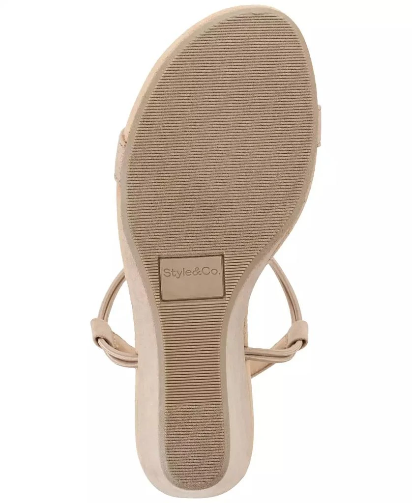 Style & Co Women's Mulan Wedge Sandals, Created for Macy's 5