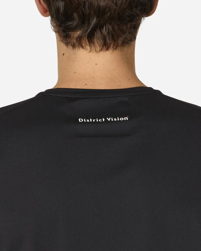 District Vision Ultralight Aloe T-Shirt Black 5