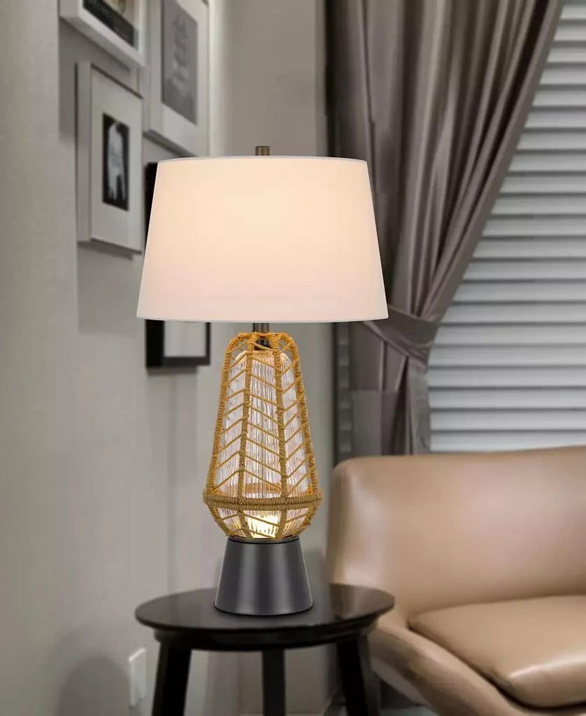 Cal Lighting Hanko 31" Height Metal Table Lamp 4