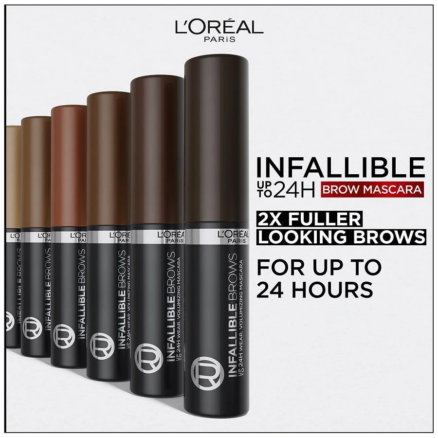 L'Oreal Paris Infallible Brows Volumizing Up To 24H Wear Mascara Long Lasting Formula 4