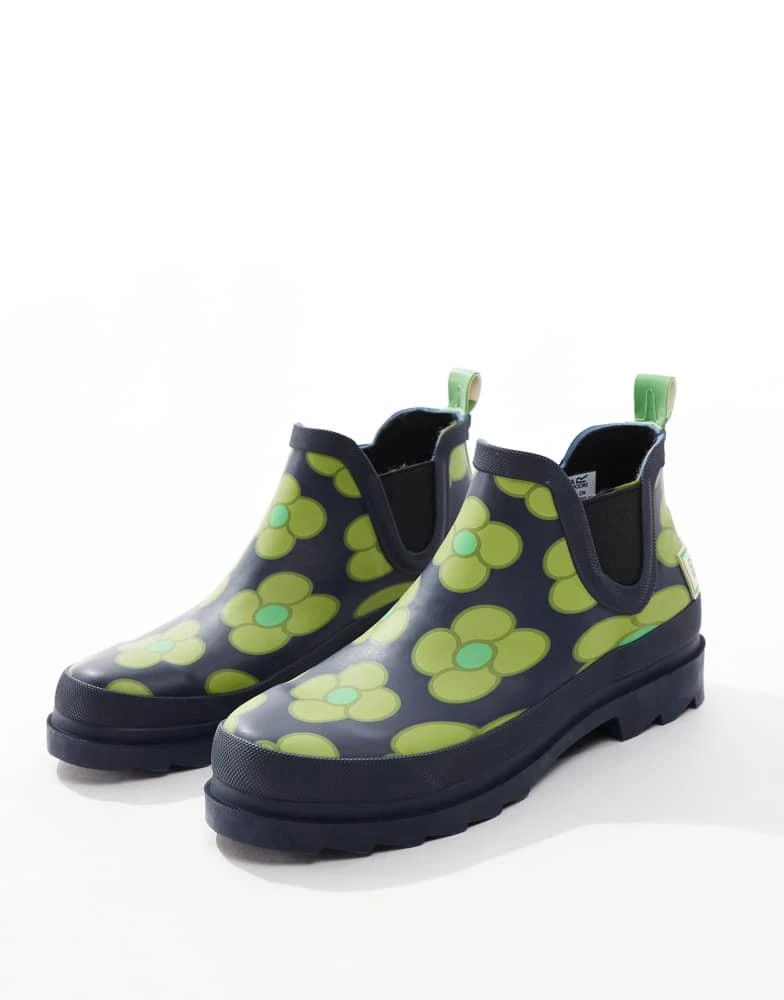Regatta Regatta Orla kiely welly mid in flower navy 3