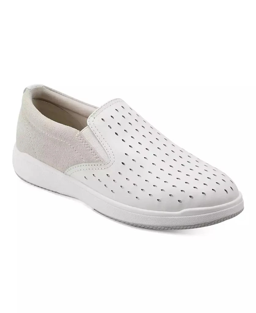 Earth Women's Nel Laser Cut Round Toe Casual Slip-On Sneakers 1