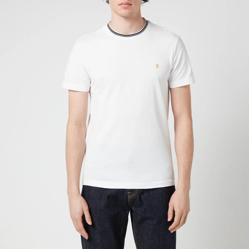 The Hut Farah Men's Meadows T-Shirt - White 1