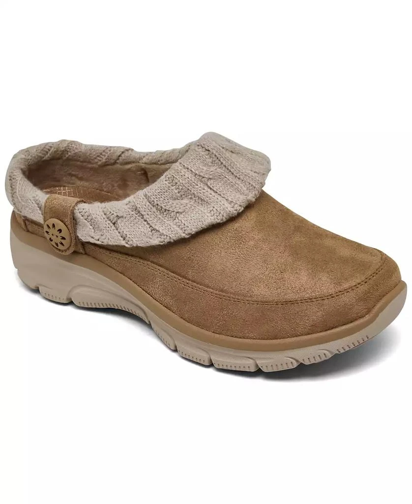 SKECHERS Women's Relaxed Fit Easy Going - Warm Duet Mule Slippers from Finish Line 1