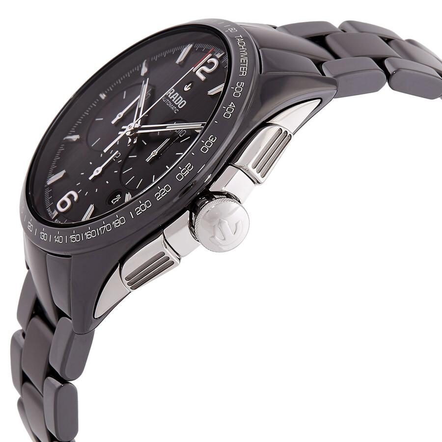 Rado Hyperchrome Chronograph Automatic Black Dial Men's Watch R32121152