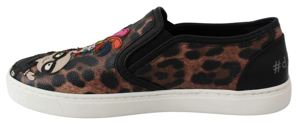 Dolce & Gabbana Dolce & Gabbana  Leather Leopard #dgfamily Loafers Shoes 4