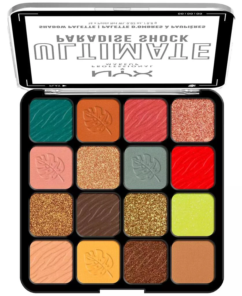 NYX Professional Makeup Ultimate Shadow Palette - Paradise Shock 1