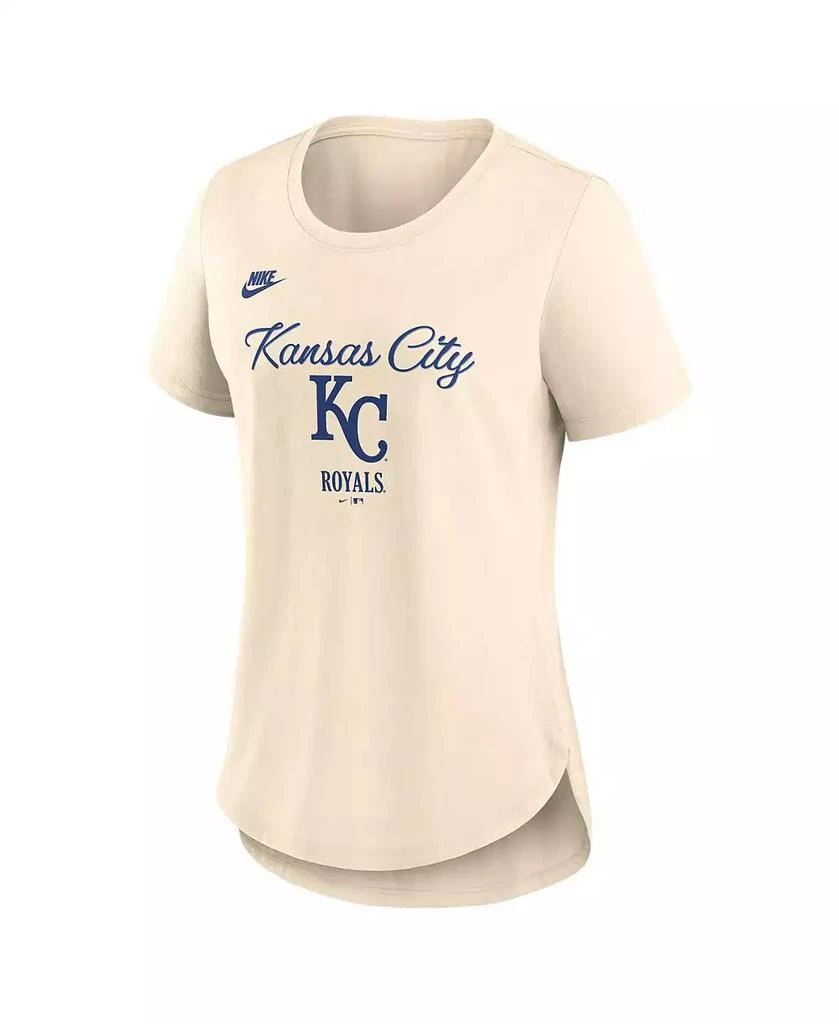 NIKE Women's Natural Kansas City Royals Cooperstown Collection Tri