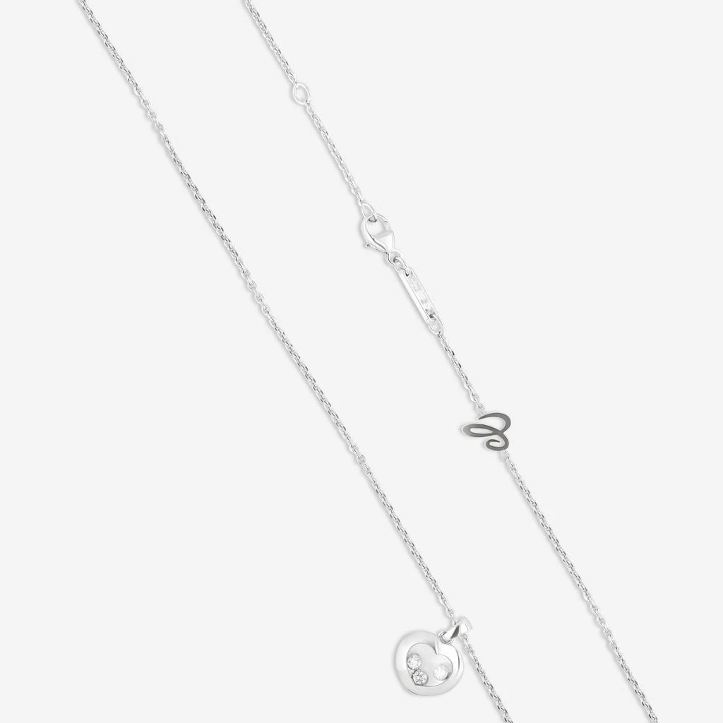 Chopard Chopard Happy Diamonds 18K White Gold Heart Diamond Pendant Necklace 799203-1001 3