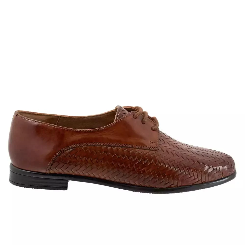 Trotters Womens Lizzie Herringbone Oxford Sneakers Trotters Lizzie