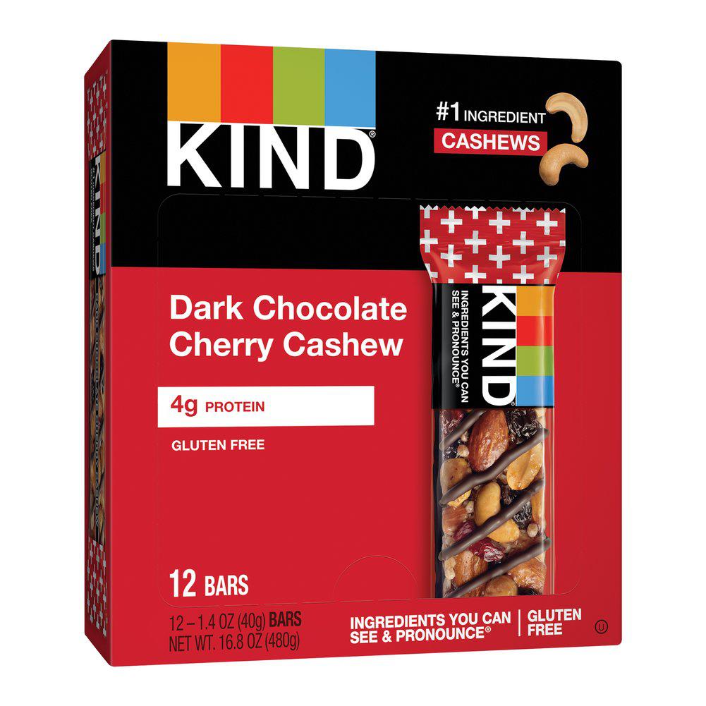 KIND KIND Dark Chocolate Cherry Cashew, 12 Bars