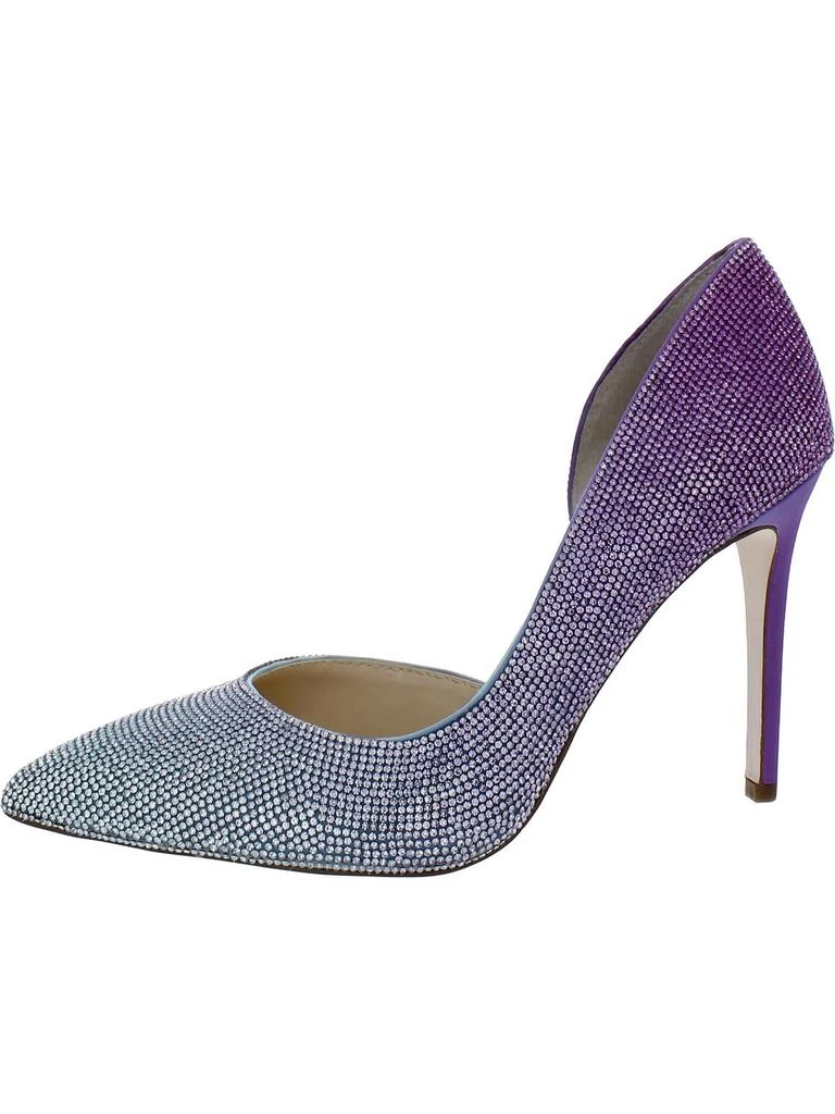 Jessica Simpson Prizma 8 HF Womens Rhinestone Ombre D'Orsay Heels 2