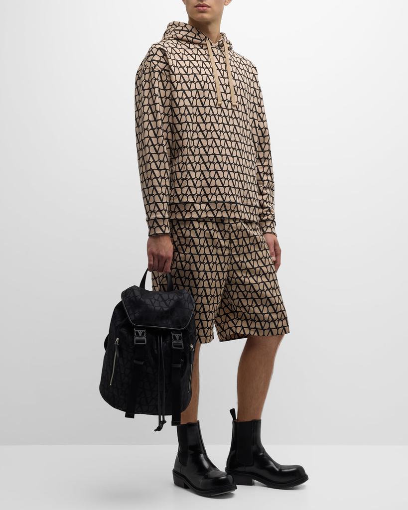 Valentino Garavani Men's Toile Iconographe Backpack