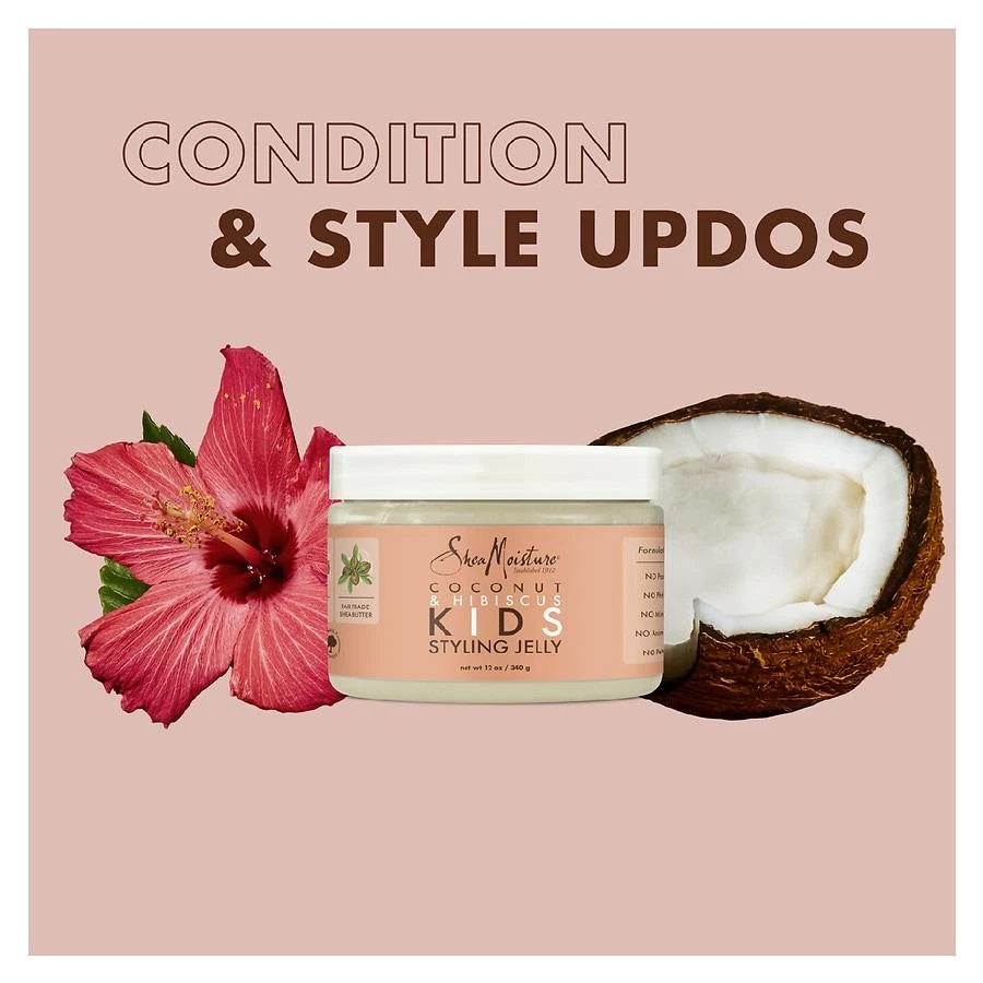 SheaMoisture Styling Gel Jelly Coconut and Hibiscus 4
