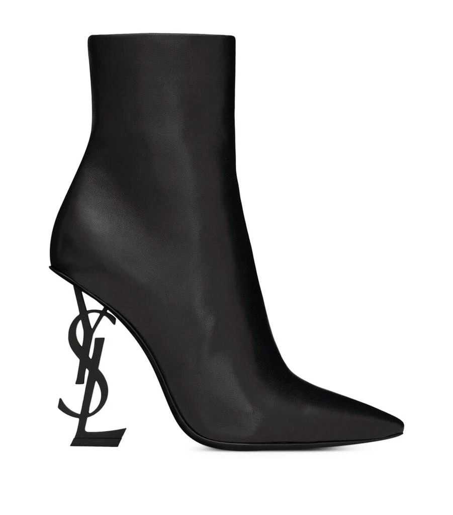 Yves Saint Laurent Leather Opyum Boots 110 1