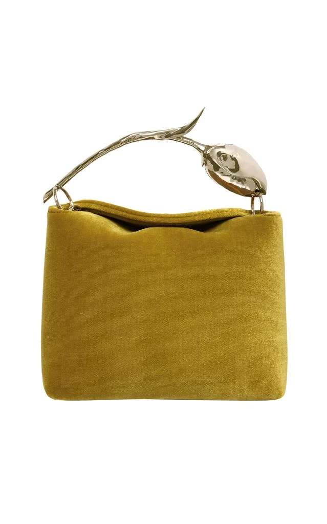 Erdem Erdem - Mini Bloom Velvet Bag - Orange - OS - Moda Operandi 1